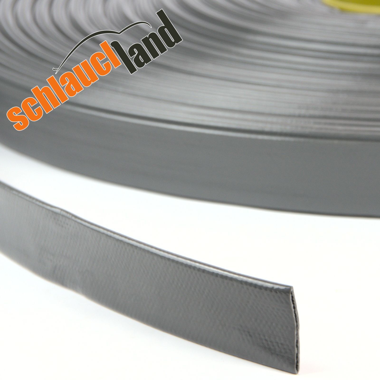 PVC Flachschlauch Industrieschlauch Feuerwehrschlauch Abwasser Schlauch Camping - Bild 5 von 15