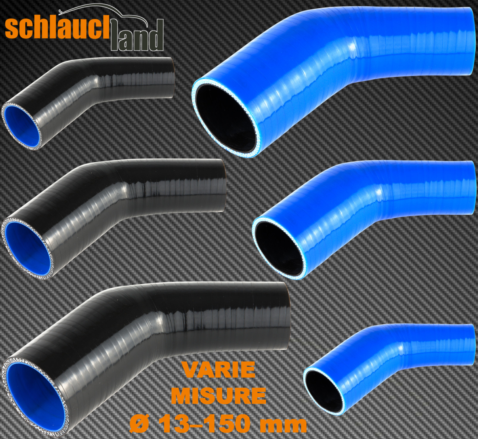 Adattatore Per Carburatore In Gomma Silicone 45 Mm - Resistente Alle Temperature, Facile Da Pulire - 3